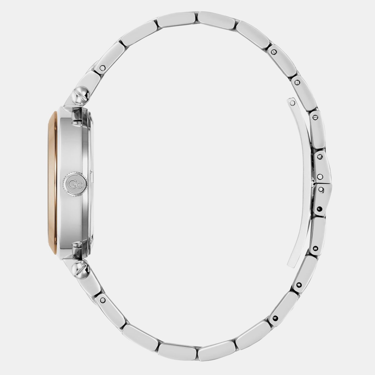 Gc Sportchic Women Quartz White Dial Analog Stainless Steel Watch Z63002L3