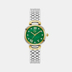 Gc Allure Women Quartz Green Dial Analog Stainless Steel Watch Z64002L1