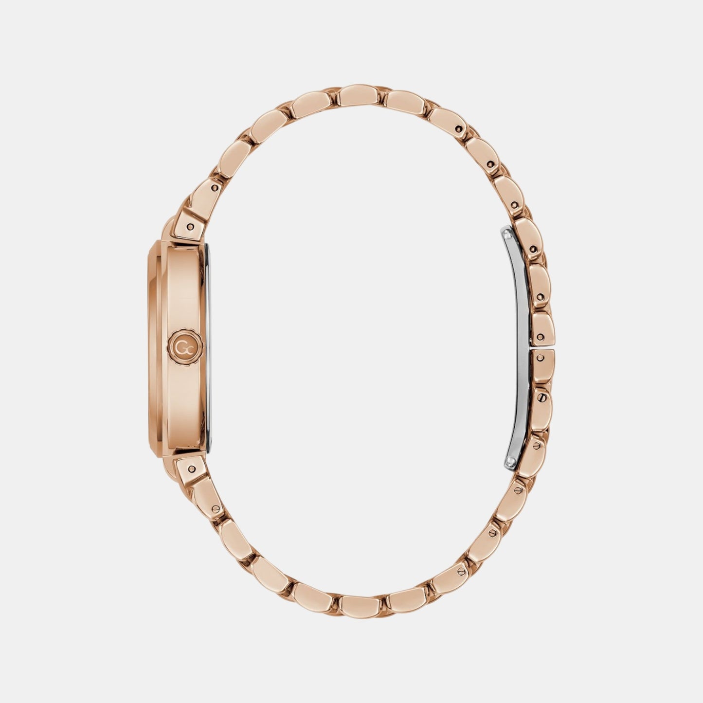 Dress Women Quartz White Mother Of Pearl Dial Analog Stainless Steel Watch Z64004L1