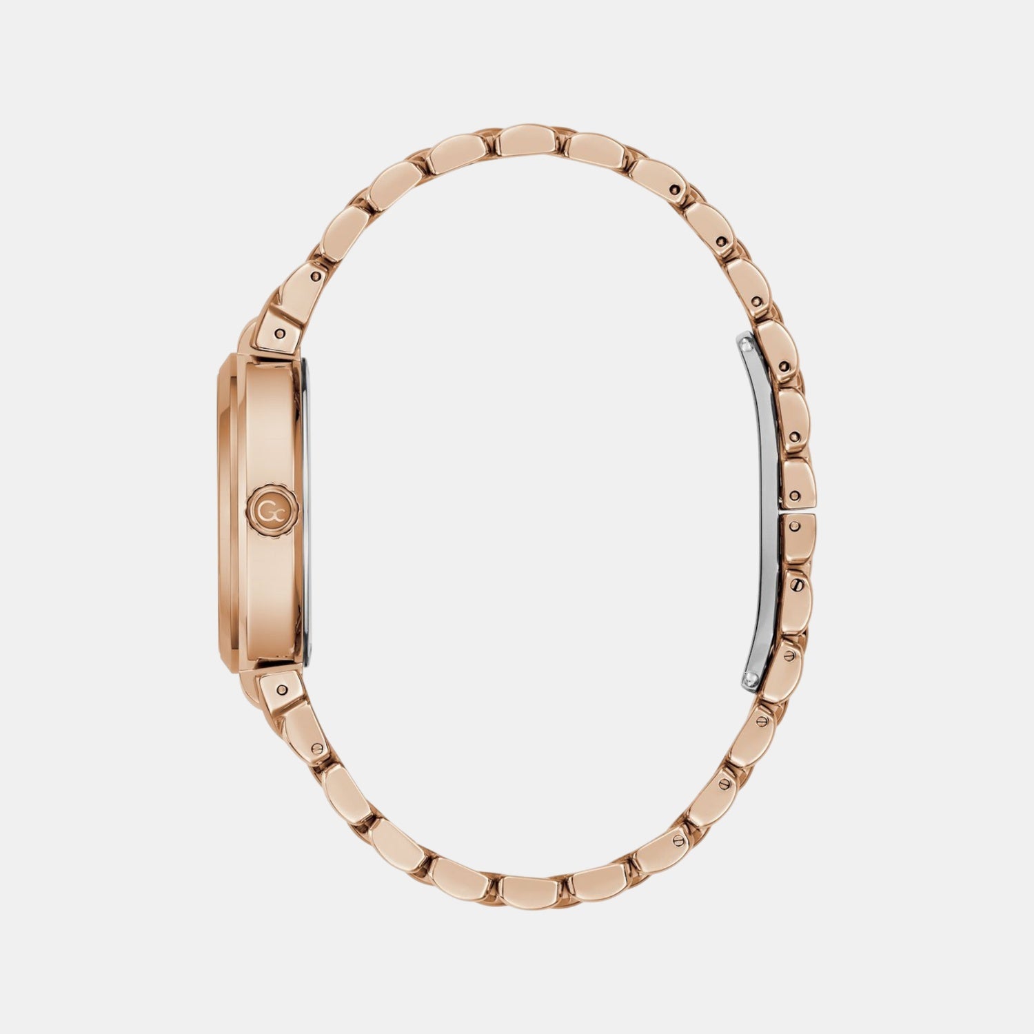 Dress Women Quartz White Mother Of Pearl Dial Analog Stainless Steel Watch Z64004L1