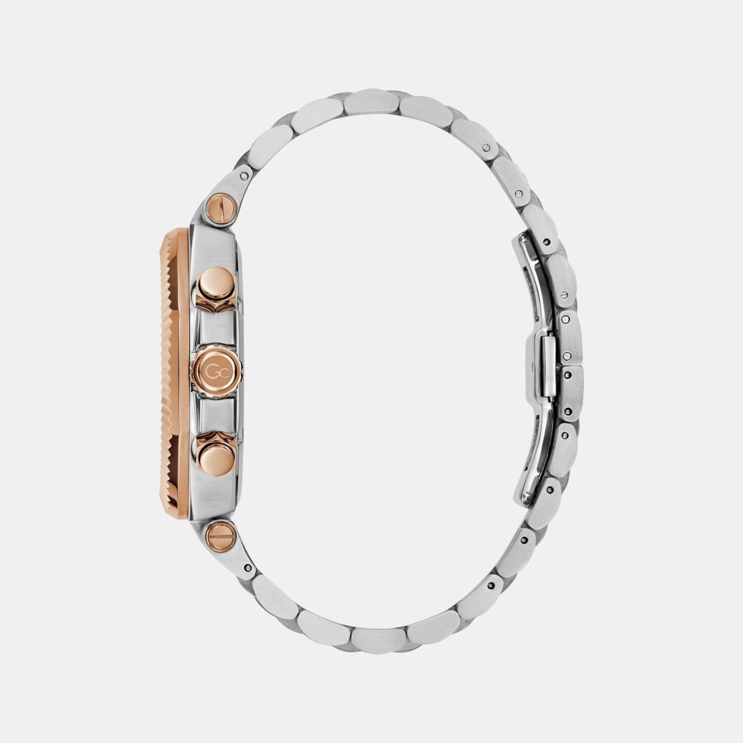 Gc Atlas Men Quartz Blue Dial Chronograph Stainless Steel Watch Z66002G7