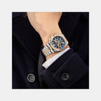 Gc Atlas Men Quartz Blue Dial Chronograph Stainless Steel Watch Z66002G7