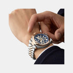 Gc Atlas Men Quartz Blue Dial Chronograph Stainless Steel Watch Z66002G7