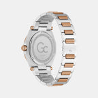 Gc Dress Men Quartz Black Dial Analog Stainless Steel Watch Z67002G2