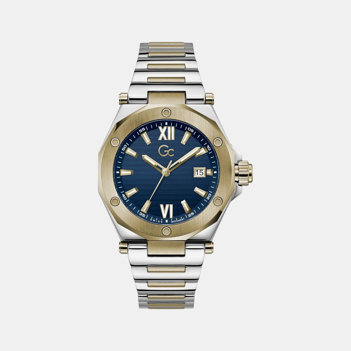 Legacy Men Quartz Blue Dial Analog Stainless Steel Watch Z67003G7