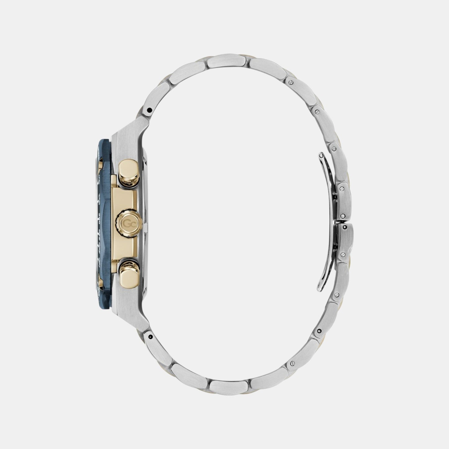 Gc Idolsport Men Quartz Blue Dial Chronograph Stainless Steel Watch Z68001G7