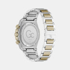 Gc Idolsport Men Quartz Blue Dial Chronograph Stainless Steel Watch Z68001G7