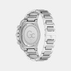 Men Quartz Black Dial Chronograph Stainless Steel Watch Z68002G2