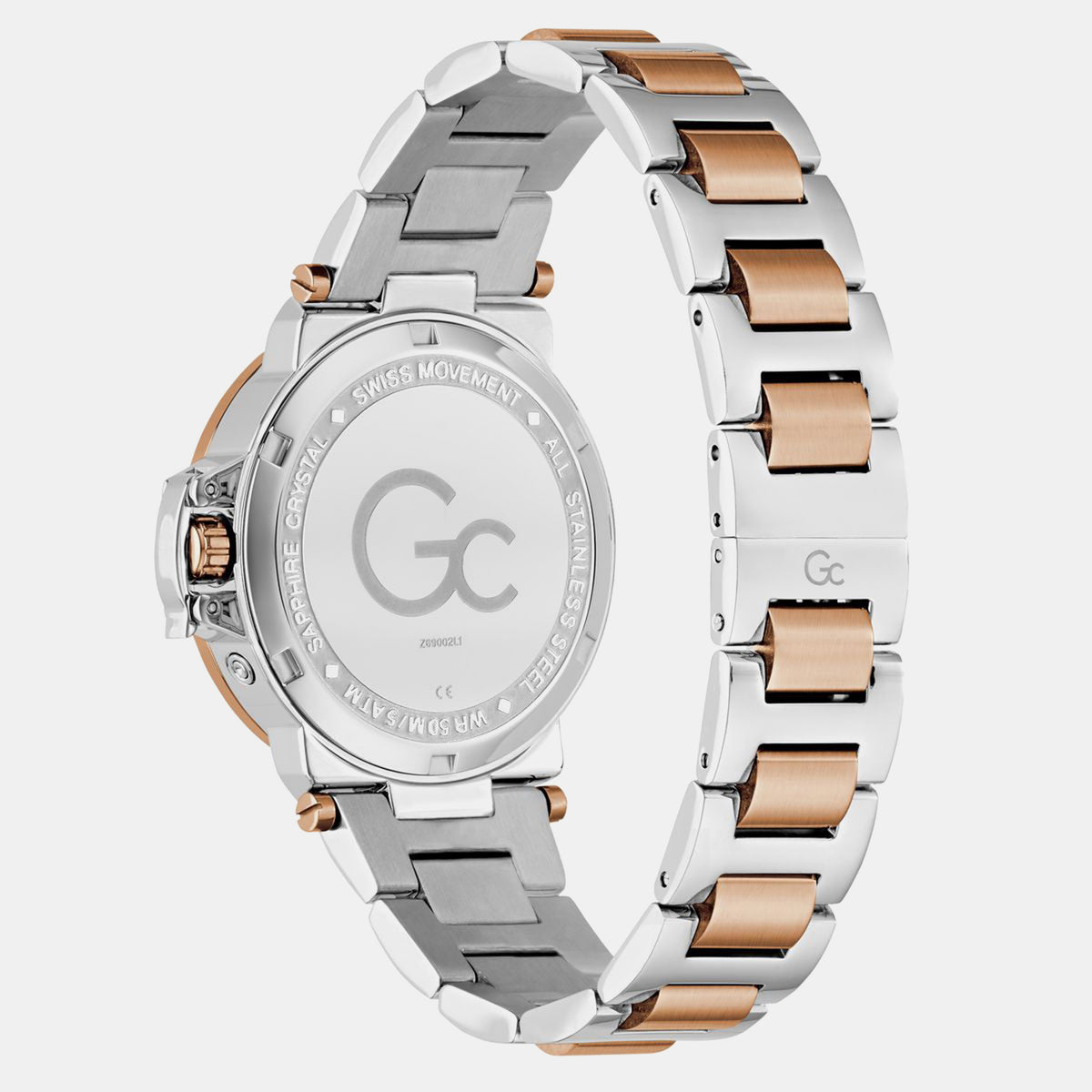 Moonchic Women Quartz White Dial Analog Stainless Steel Watch Z69002L1
