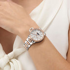 Gc Sportchic Women Quartz White Dial Analog Stainless Steel Watch Z69002L1
