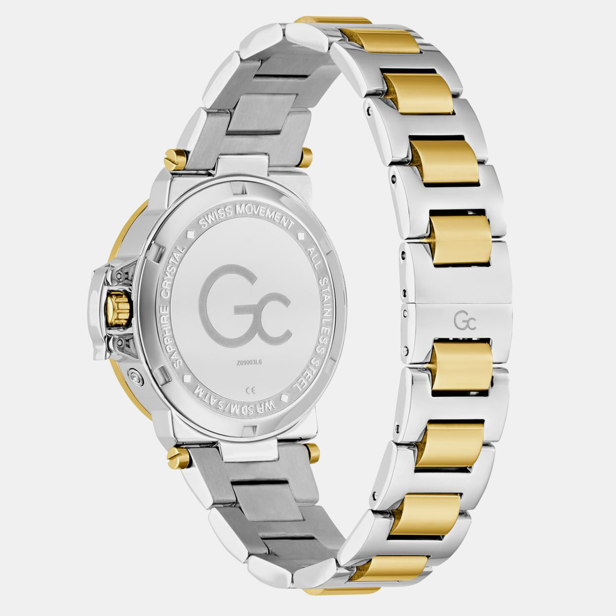 Moonchic Women Quartz White Dial Analog Stainless Steel Watch Z69003L6