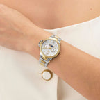 Gc Sportchic Women Quartz White Dial Analog Stainless Steel Watch Z69003L6