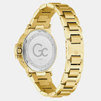 Gc Sportchic Women Quartz Blue Dial Analog Stainless Steel Watch Z69004L7