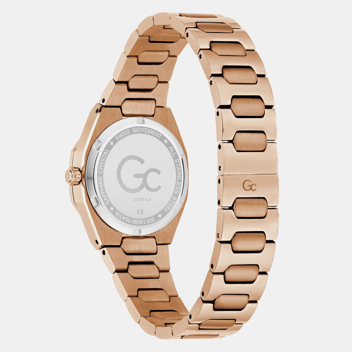Prodigy Women Quartz Rose Gold Dial Analog Stainless Steel Watch Z70001L3