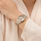 Gc Dress Women Quartz Rose Gold Dial Analog Stainless Steel Watch Z70001L3