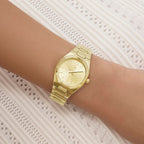 Gc Dress Women Quartz Champagne Dial Analog Stainless Steel Watch Z70002L6
