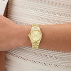 Gc Dress Women Quartz Champagne Dial Analog Stainless Steel Watch Z70002L6