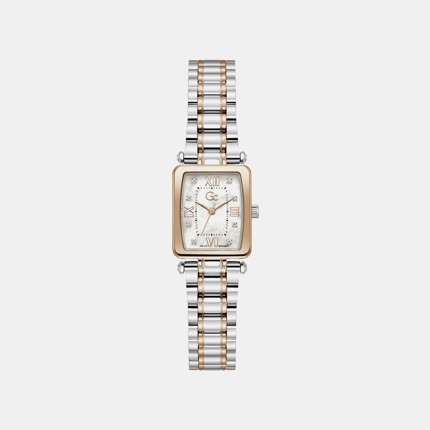 Gc Dress Women Quartz White Dial Analog Stainless Steel Watch Z71001L1