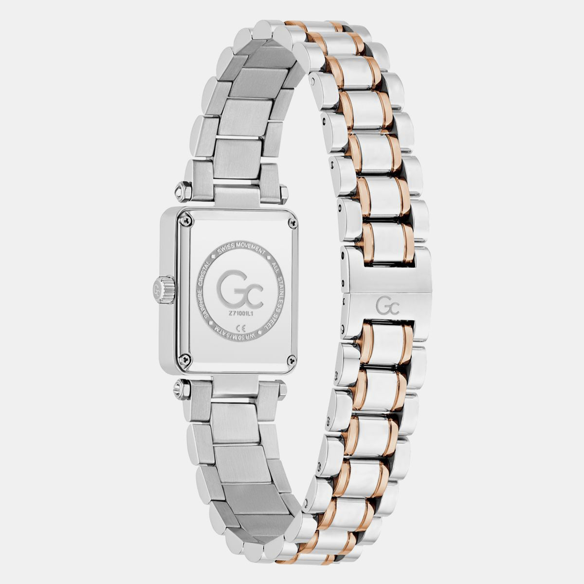 Plaza Mini Women Quartz White Dial Analog Stainless Steel Watch Z71001L1
