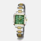 Gc Dress Women Quartz Green Dial Analog Stainless Steel Watch Z72002L9