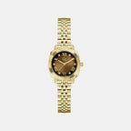Gc Dress Women Quartz Brown Dial Analog Stainless Steel Watch Z73001L4