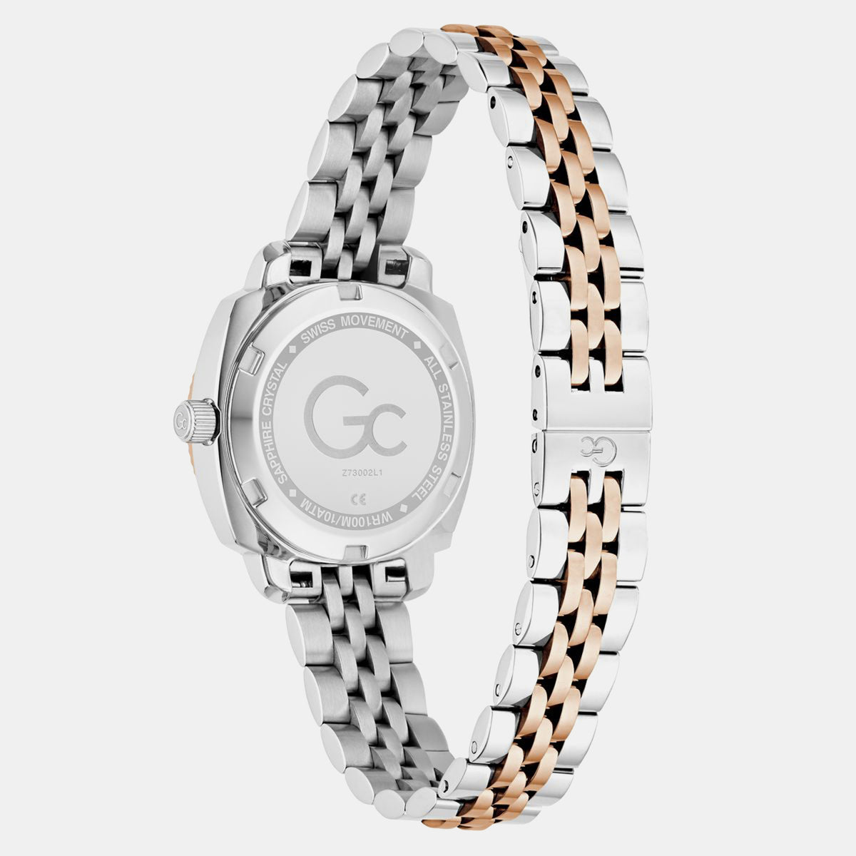 Flair Coussin Women Quartz White Dial Analog Stainless Steel Watch Z73002L1