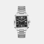 Gc Dress Men Quartz Black Dial Analog Stainless Steel Watch Z74001G4