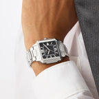 Gc Dress Men Quartz Black Dial Analog Stainless Steel Watch Z74001G4