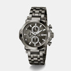 Gc Sportchic Men Quartz Grey Dial Chronograph Stainless Steel Watch Z75001G2
