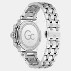 Gc Sportchic Men Quartz Blue Dial Chronograph Stainless Steel Watch Z75002G7