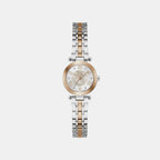 Dress Women Quartz White Dial Analog Stainless Steel Watch Z86003L1