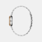 Dress Women Quartz White Dial Analog Stainless Steel Watch Z86003L1
