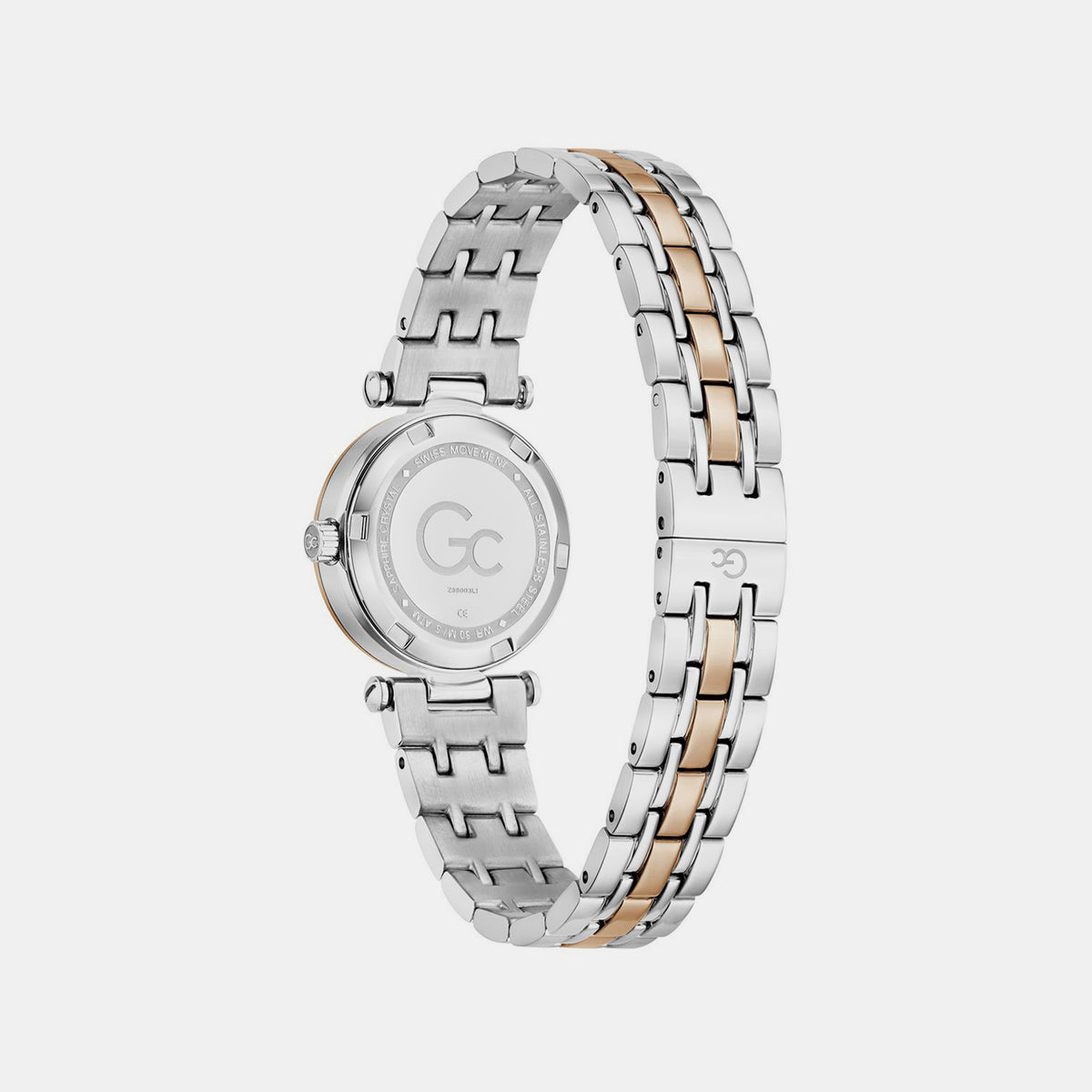 Dress Women Quartz White Dial Analog Stainless Steel Watch Z86003L1