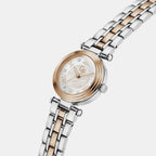 Dress Women Quartz White Dial Analog Stainless Steel Watch Z86003L1