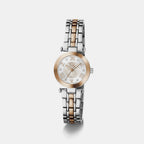 Dress Women Quartz White Dial Analog Stainless Steel Watch Z86003L1