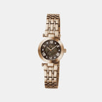 Topchic Women Quartz Mother Of Pearl Dial Analog Stainless Steel Watch Z86005L4