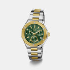 Sportchic Men Quartz Green Dial Multi-function Watch Z89002G9