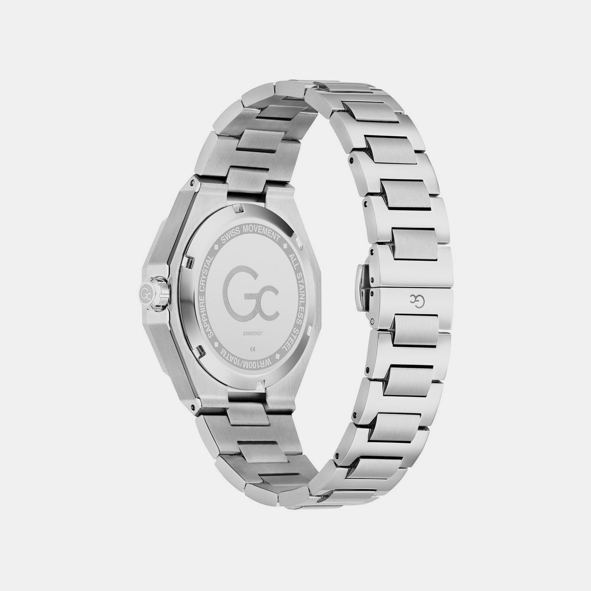 Sportchic Men Quartz Blue Dial Multifunction Stainless Steel Watch Z89003G7