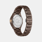 Prism Men Quartz Grey Dial Multi-Function Stainless Steel Watch Z89004G1