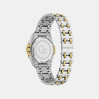 Idol Women Quartz Green Dial Analog Stainless Steel Watch Z91002L9
