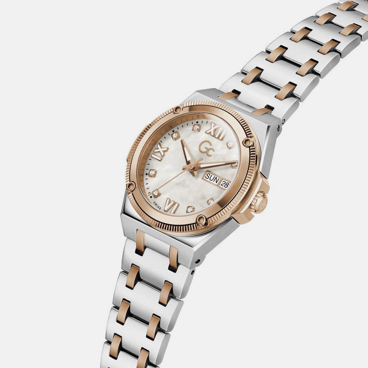 Sportchic Women Quartz Mother Of Pearl Dial Analog Watch Z91003L1