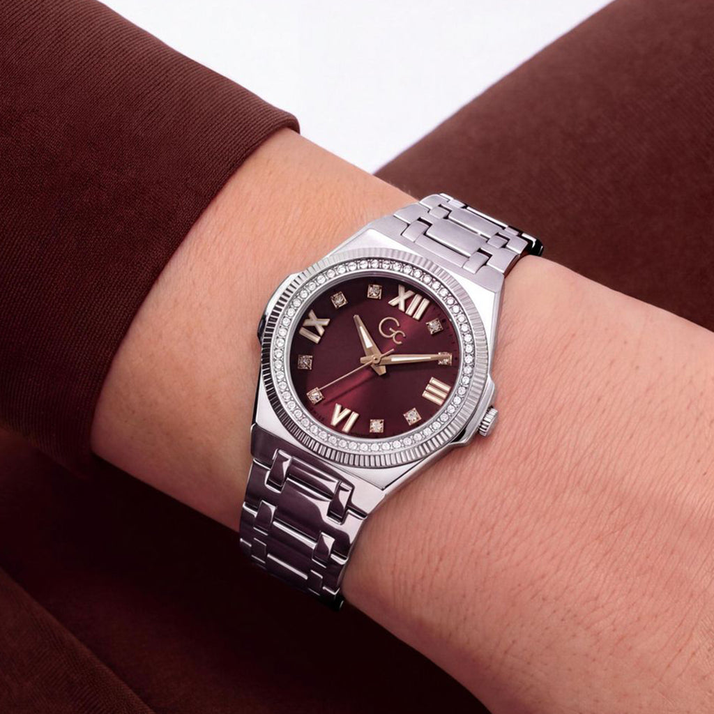 Sportchic Women Quartz Burgundy Dial Analog Watch Z92005L3