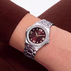 Sportchic Women Quartz Burgundy Dial Analog Watch Z92005L3