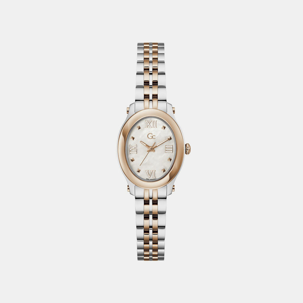 Dress Women Quartz White Dial Analog Watch Z93003L1