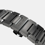 Zeus Men Quartz Grey Dial Analog Stainless Steel Watch ZEUS-GUNMETAL