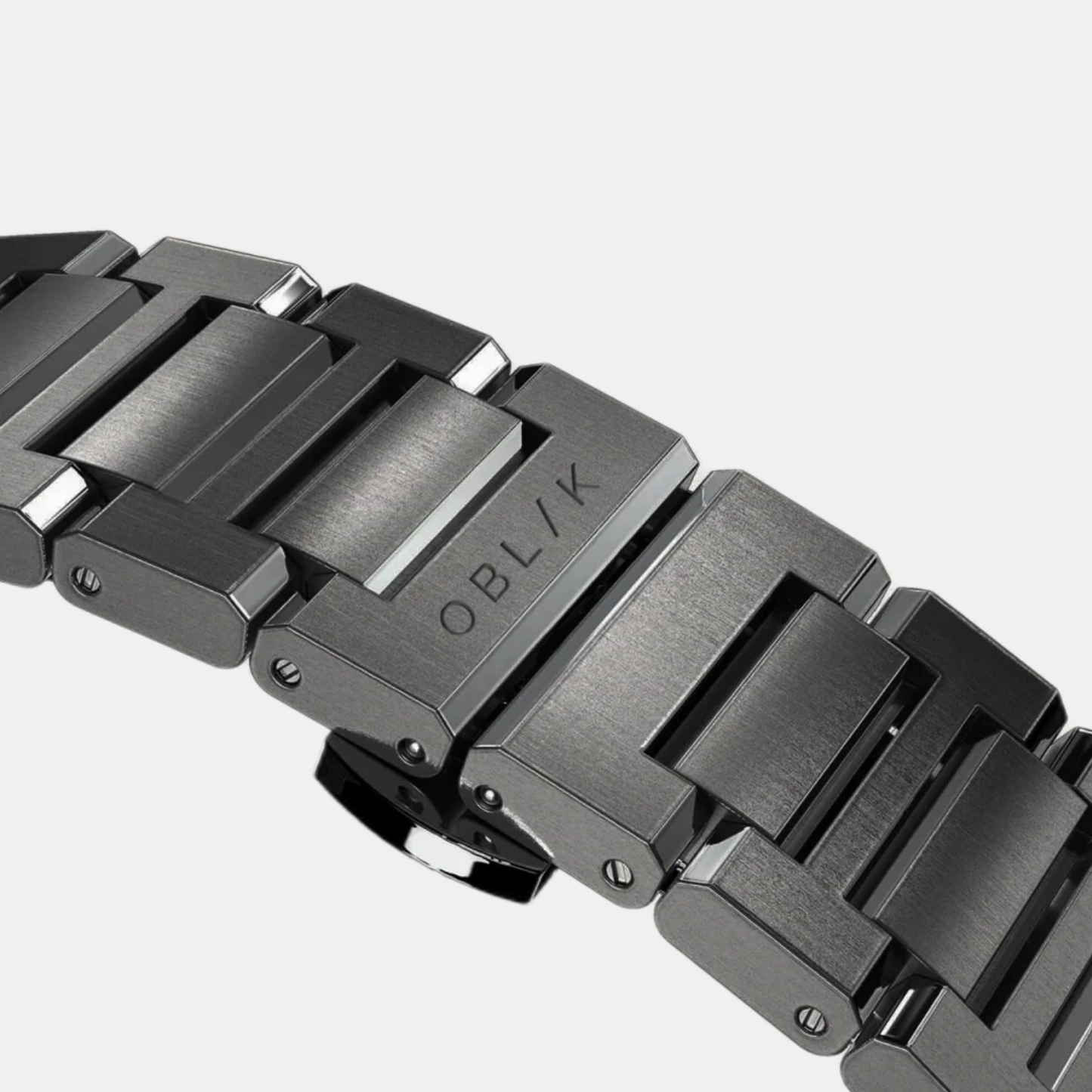 Zeus Men Quartz Gunmetal Dial Analog Stainless Steel Watch