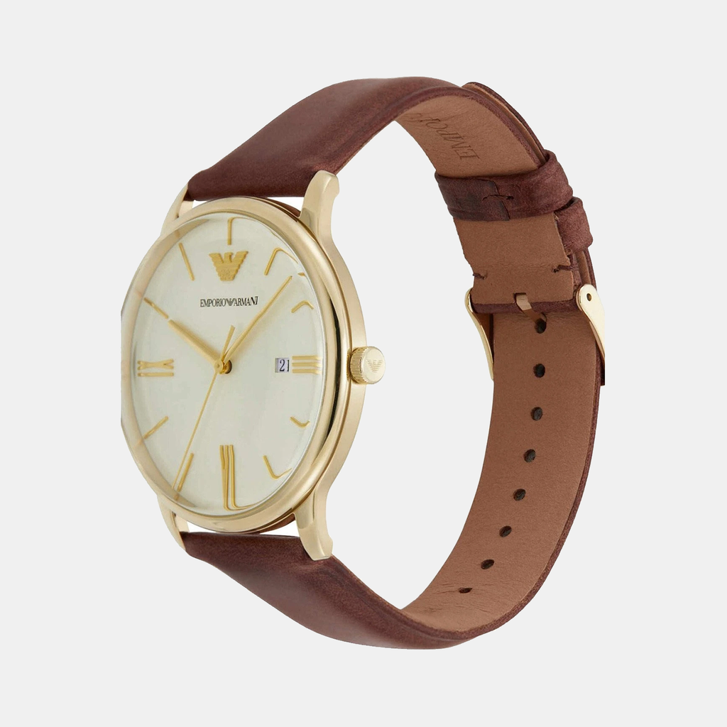 Emporio Armani 42 mm Round Quartz watch