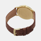 Emporio Armani Men Round Cream watch