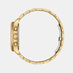 BI Men Eco-Drive Brown Dial Chronograph Stainless Steel Watch BL8163-50X