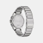 Zenshin Men Eco-Drive Green Dial Chronograph Titanium Watch CA4691-59X